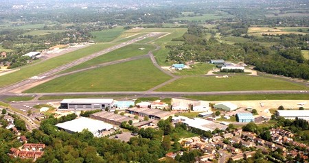 Biggin Hill Airport runway