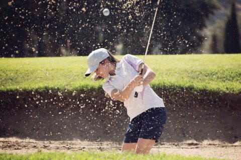 Golf bunker challenge
